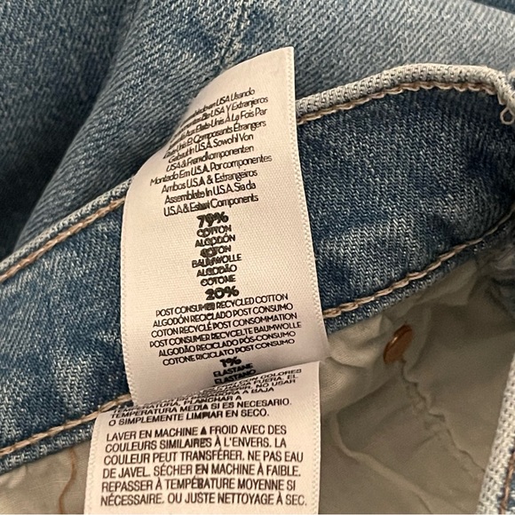 MOTHER The Ditcher Zip Flood Jeans Size 30 NWT - Picture 6 of 6